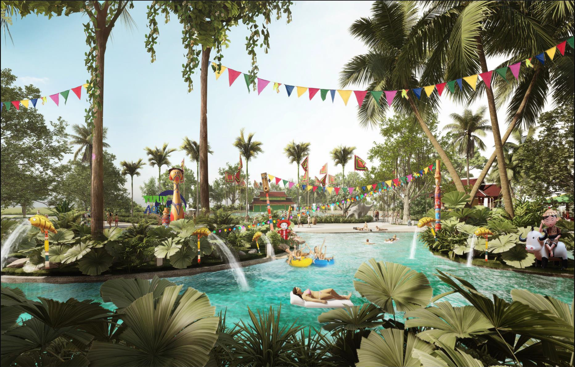 CÔNG VIÊN NƯỚC SUN WORLD HÀ NAM: ĐẶT DẤU ẤN ĐỘC QUYỀN VỚI CHỦ ĐỀ RỐI NƯỚC