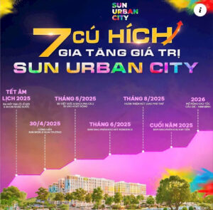 Sun Urban City Hà Nam – 7 Cú Hích Gia Tăng Giá Trị Cho Dự Án Bất Động Sản Nghỉ Dưỡng Đẳng Cấp